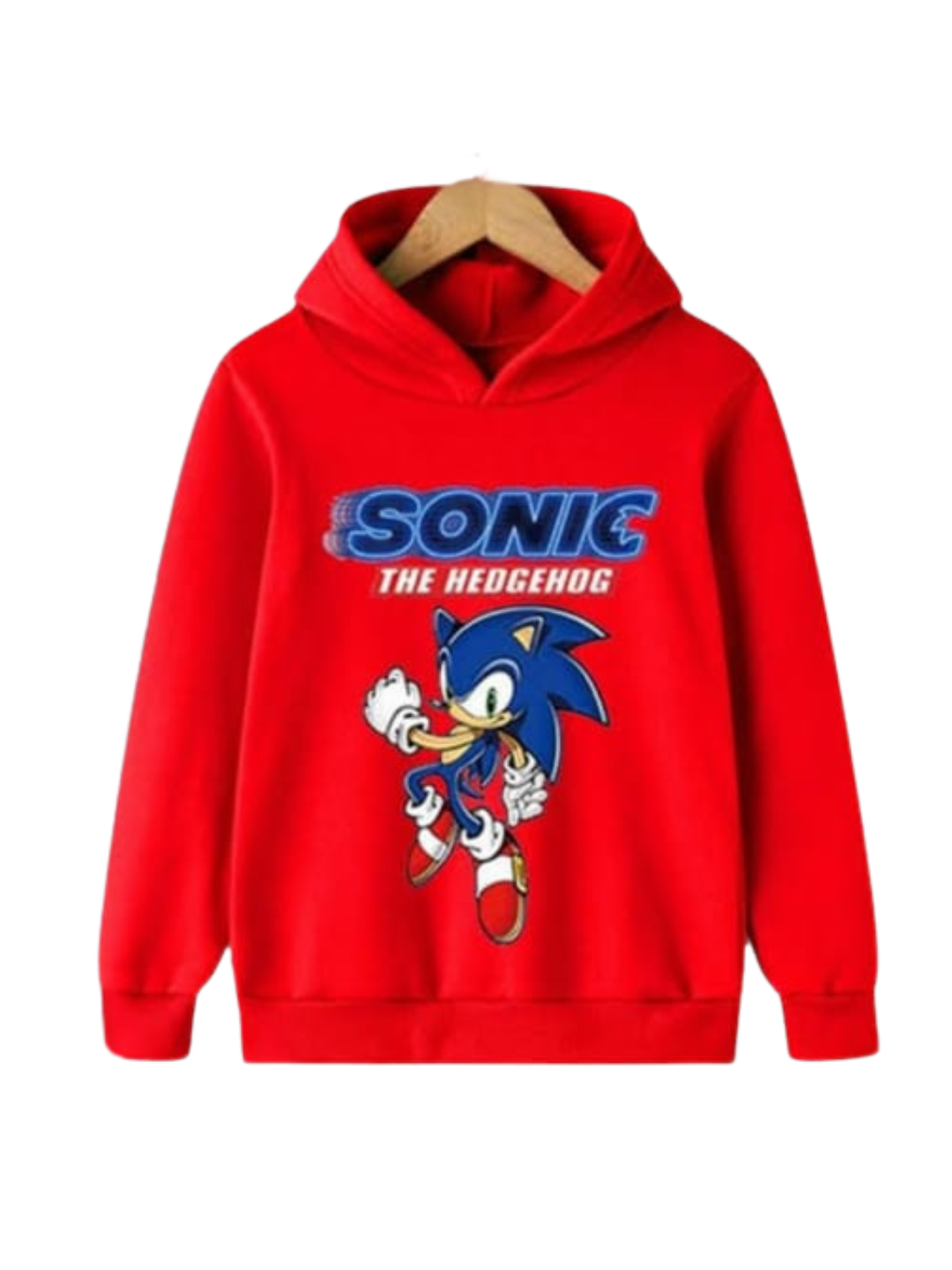 RED SONIC ADVENTURE FLEECE HOODIE