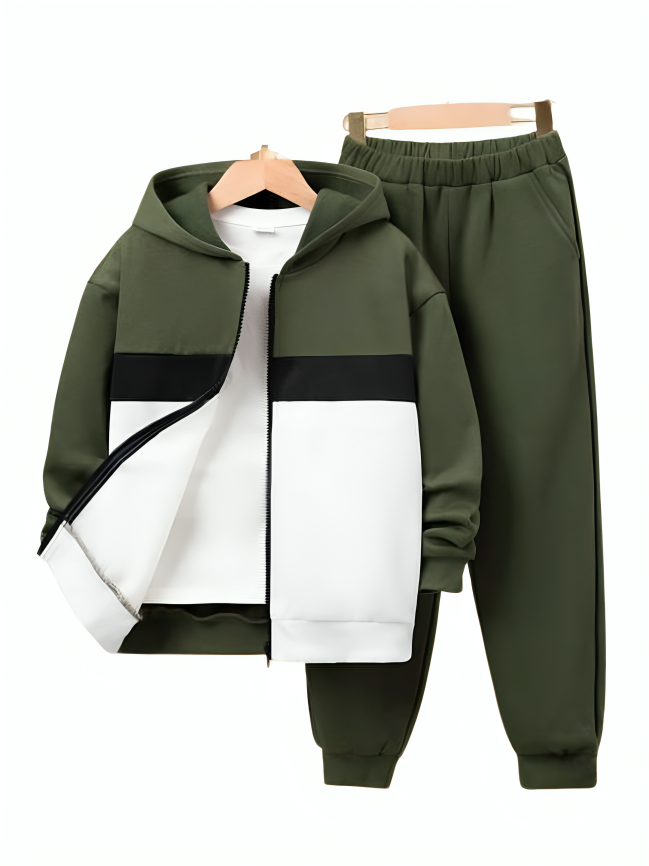 MODERN EDGE FLEECE HOODIE TRACKSUIT