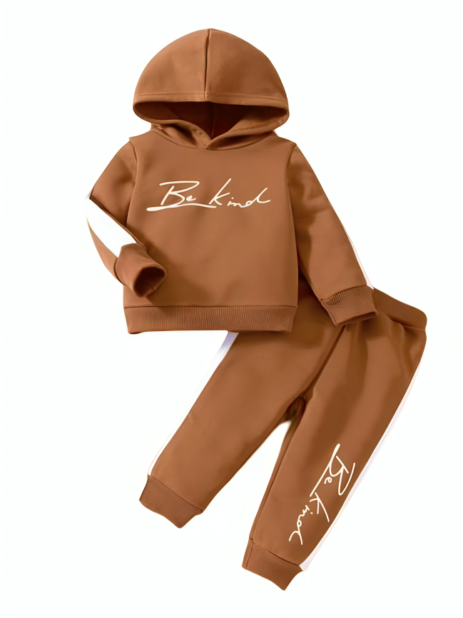 URBAN STRIPE “BE KIND” HOODIE SET