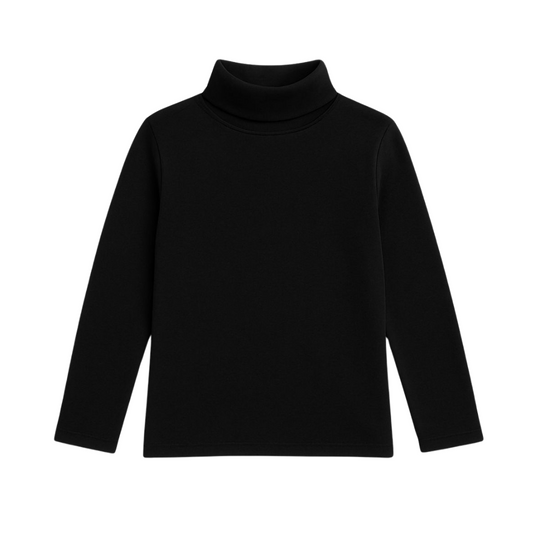 BLACK HIGH NECK