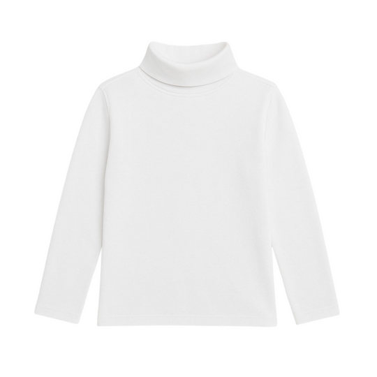 WHITE HIGH NECK