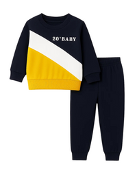 20' BABY PANEL FLEECE TRACKSUIT