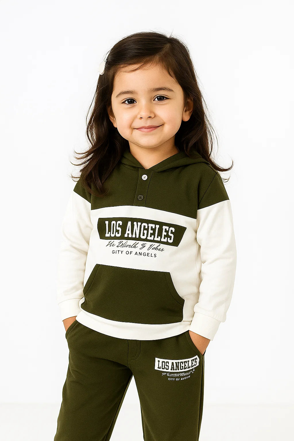 LOS ANGELES FLEESE HOODIE TRACKSUIT