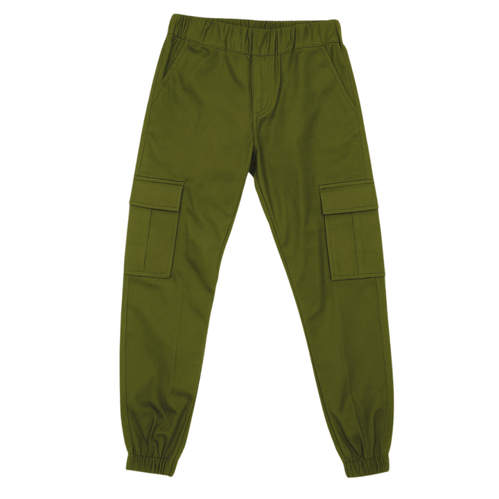 OLIVE GREEN CARGO TROUSER